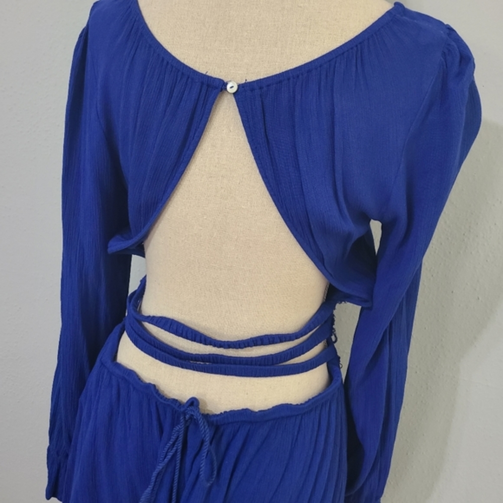 Free People Much Ado Mini Dress Size Large